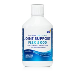 Kolagen za sklepe tipa 1,2 i 3 s 5000 mg + glukozamin + hondroitin + MSM + kurkuma + vitamin C, B12, D3