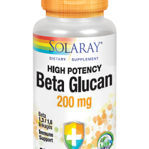 SOLARAY Beta Glukan 200 mg, 30 kapsula