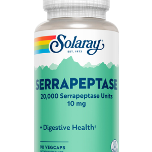 SOLARAY Serrapeptase (Serapeptaza) 10 mg, 90 kapsula