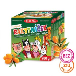 Multivitaminski žele z oljem pasjega trna 70 kom