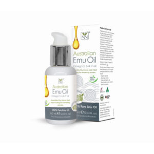 Emu olje 100 % čisto 60 ml za hipoalergeno nego kože, las in nego | Naravni vir K2